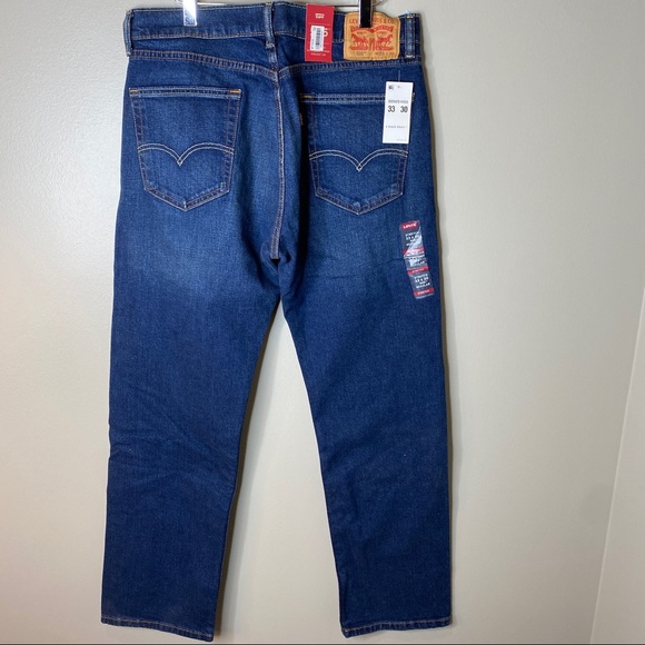 LEVIS 505 Stretch Straight Leg Jean 33x30 NWT - Picture 6 of 8